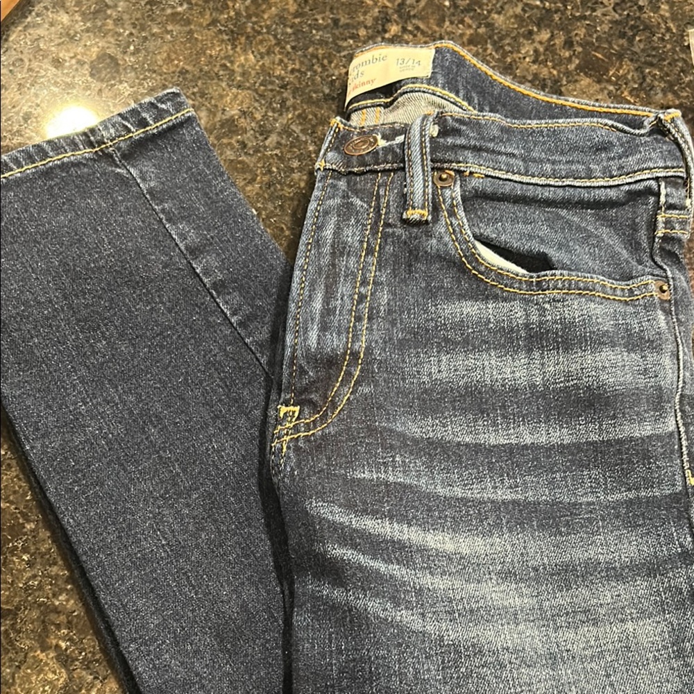 Abercrombie Kids Indigo Denim Jeans